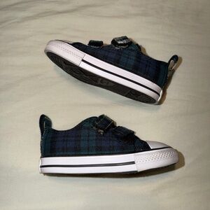 Converse Plaid Toddler Shoes